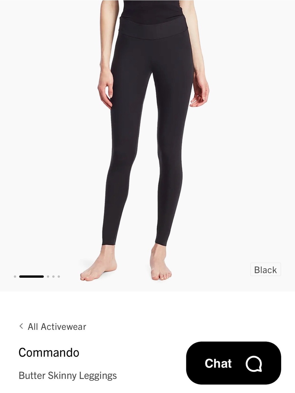 Commando Black Butter Skinny Leggings - EUC - XL